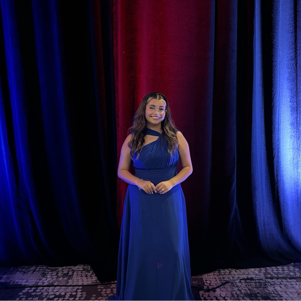 Elegant Blue Gown